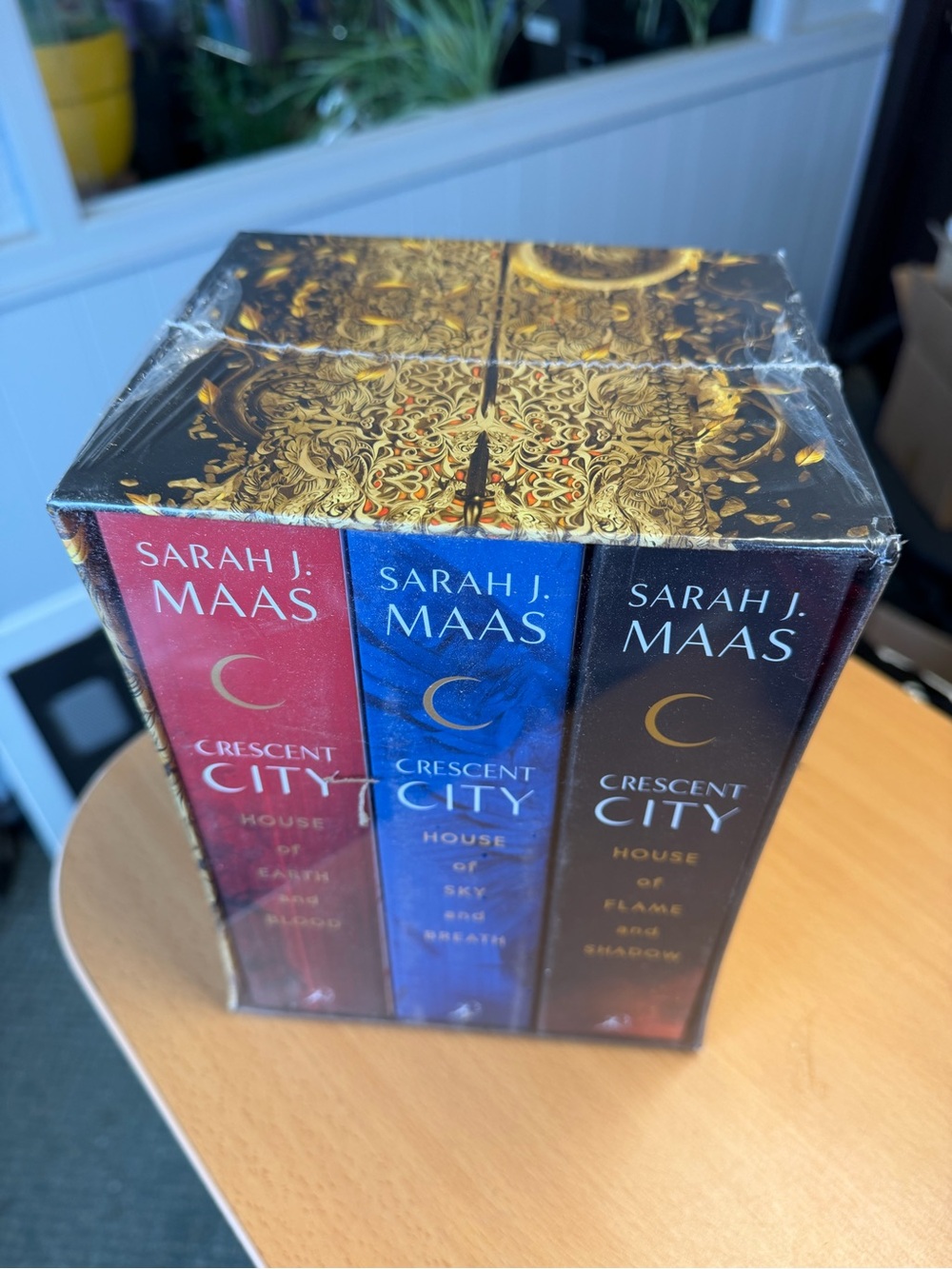 New Sealed Sarah J Maas Crescent City 3-Book Boxed Set